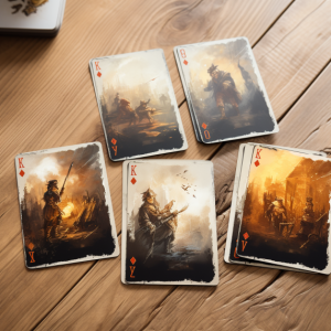 image of the card game to match the story